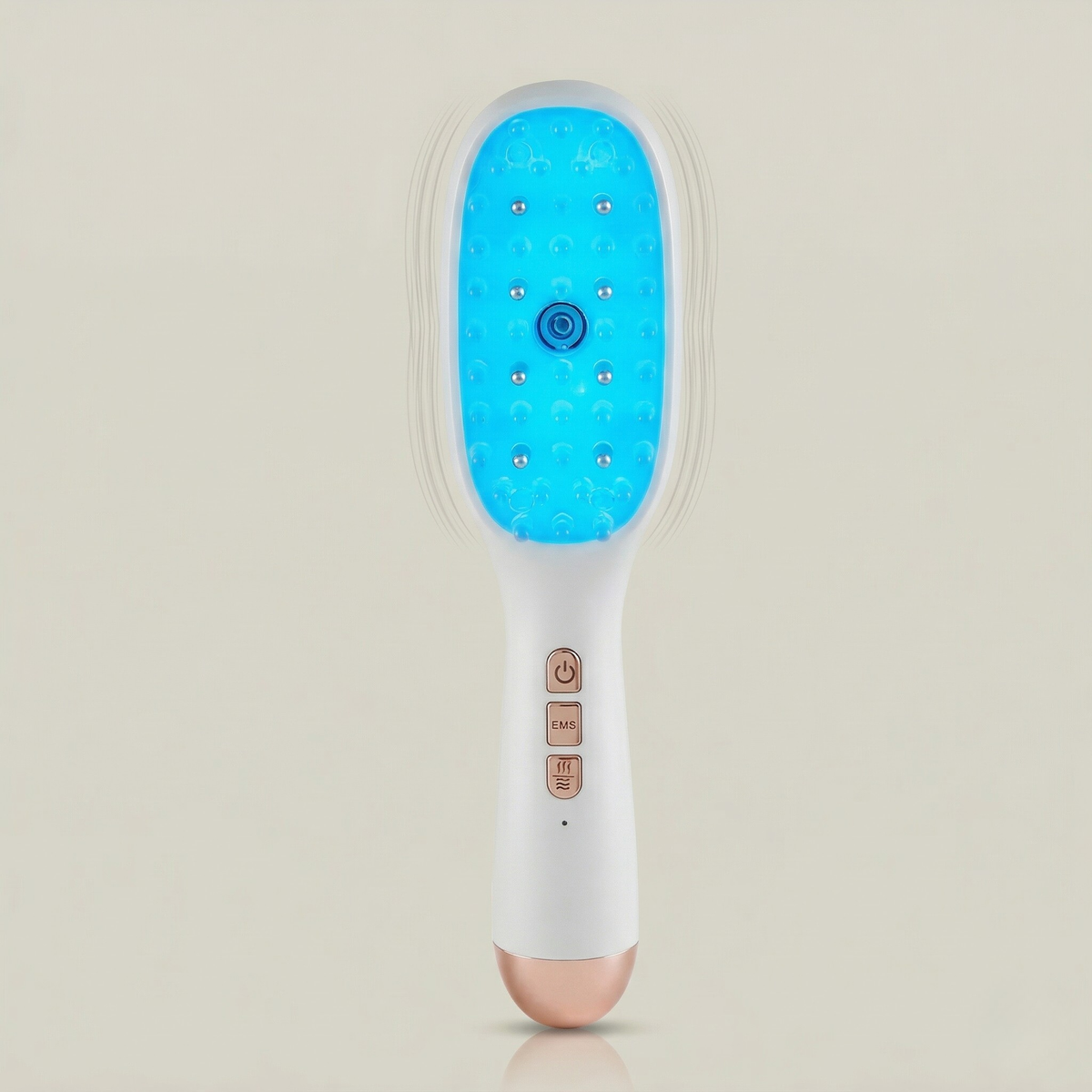 BROSSE MASSANTE LED  RESTAURATION CAPILAIRE